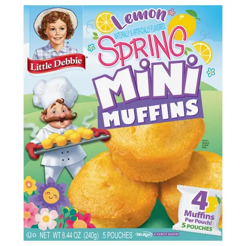 Little Debbie Lemon Spring Mini Muffins - 4 ct / 8.44 oz thumbnail 3