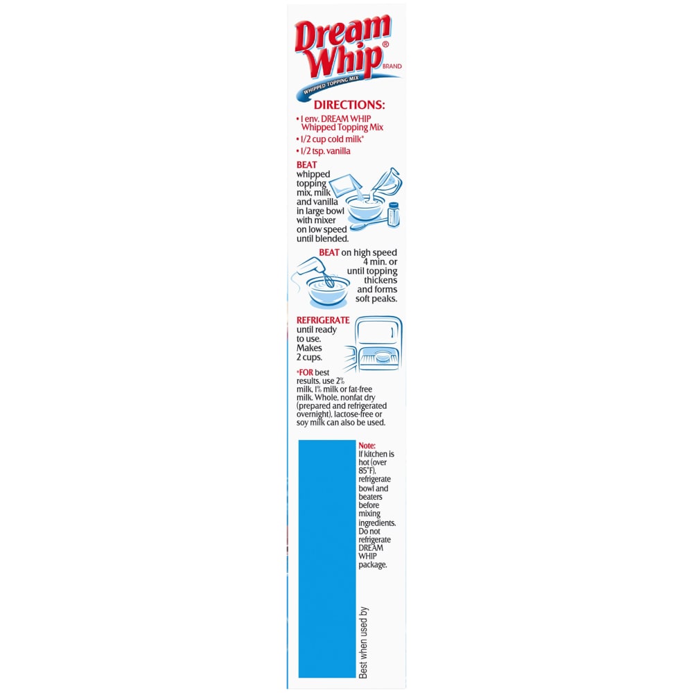 Dream Whip Whipped Topping Mix - 4 ct thumbnail 4