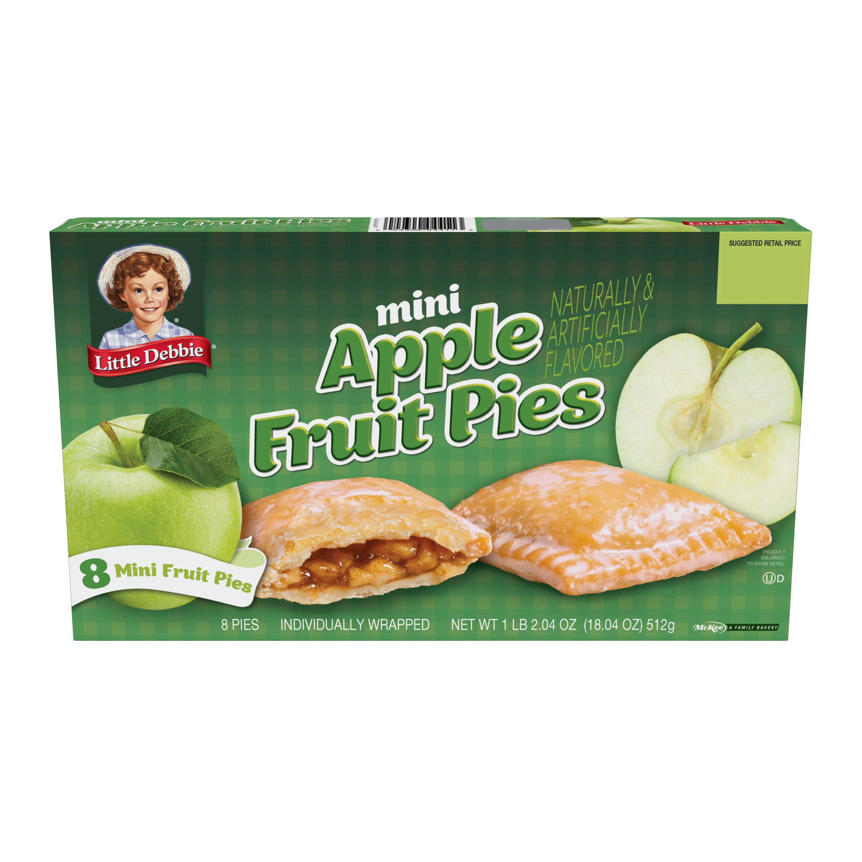 Little Debbie Mini Apple Fruit Pies - 8 ct