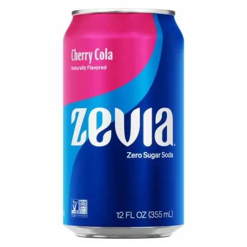 Zevia Cherry Cola Zero Calorie Soda Cans 6 pk / 12 fl oz - Pack of 2 thumbnail 2