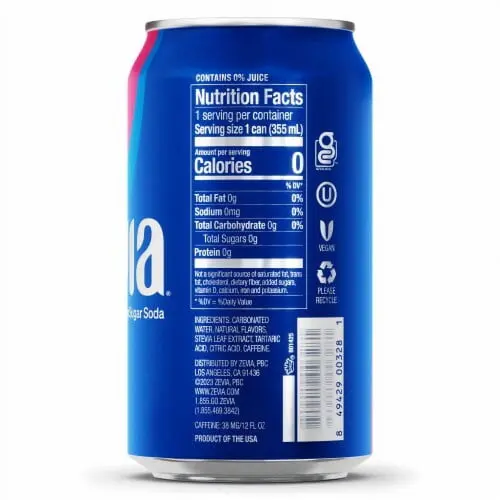 Zevia Cherry Cola Zero Calorie Soda Cans 6 pk / 12 fl oz - Pack of 2 thumbnail 3