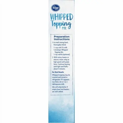 KR Whipped Topping Mix 4 ct / 1.25 oz thumbnail 3