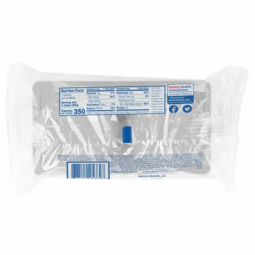 HOSTESS Strawberry CupCakes, Frosted Cake with Creamy Filling 2 ct / 3.17 oz thumbnail 3