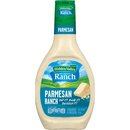 2 Pack - Hidden Valley Parmesan Ranch Topping & Dressing - 16 oz Packaging may vary