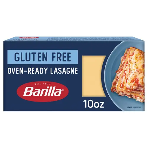 2 Pack - Barilla Gluten Free Oven-Ready Lasagne Pasta - 10 oz Packaging may vary