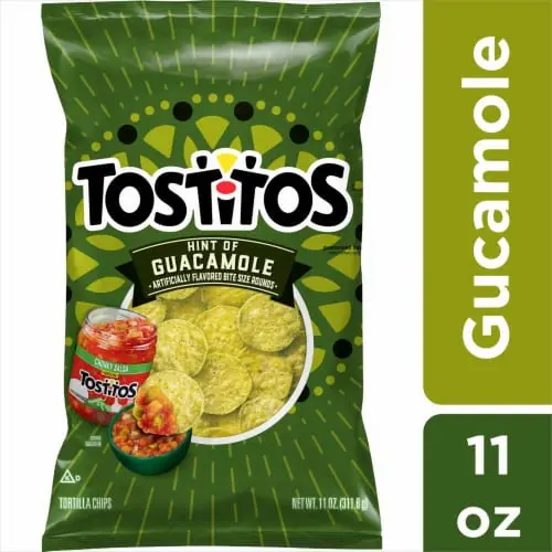 Tostitos Hint of Guacamole Flavored Tortilla Chips