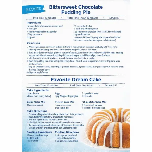 KR Whipped Topping Mix thumbnail 2