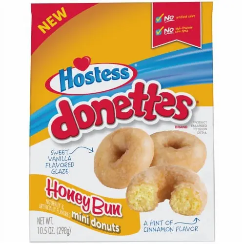 Hostess Donettes Honey Bun Mini Donuts