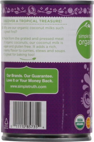 Simple Truth Organic Coconut Milk-13.5 fl oz thumbnail 3