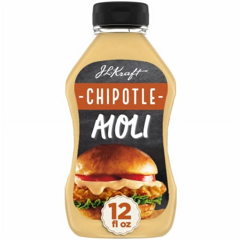 2X-Kraft Chipotle Aioli Mayo Dip & Spread - 12 fl oz