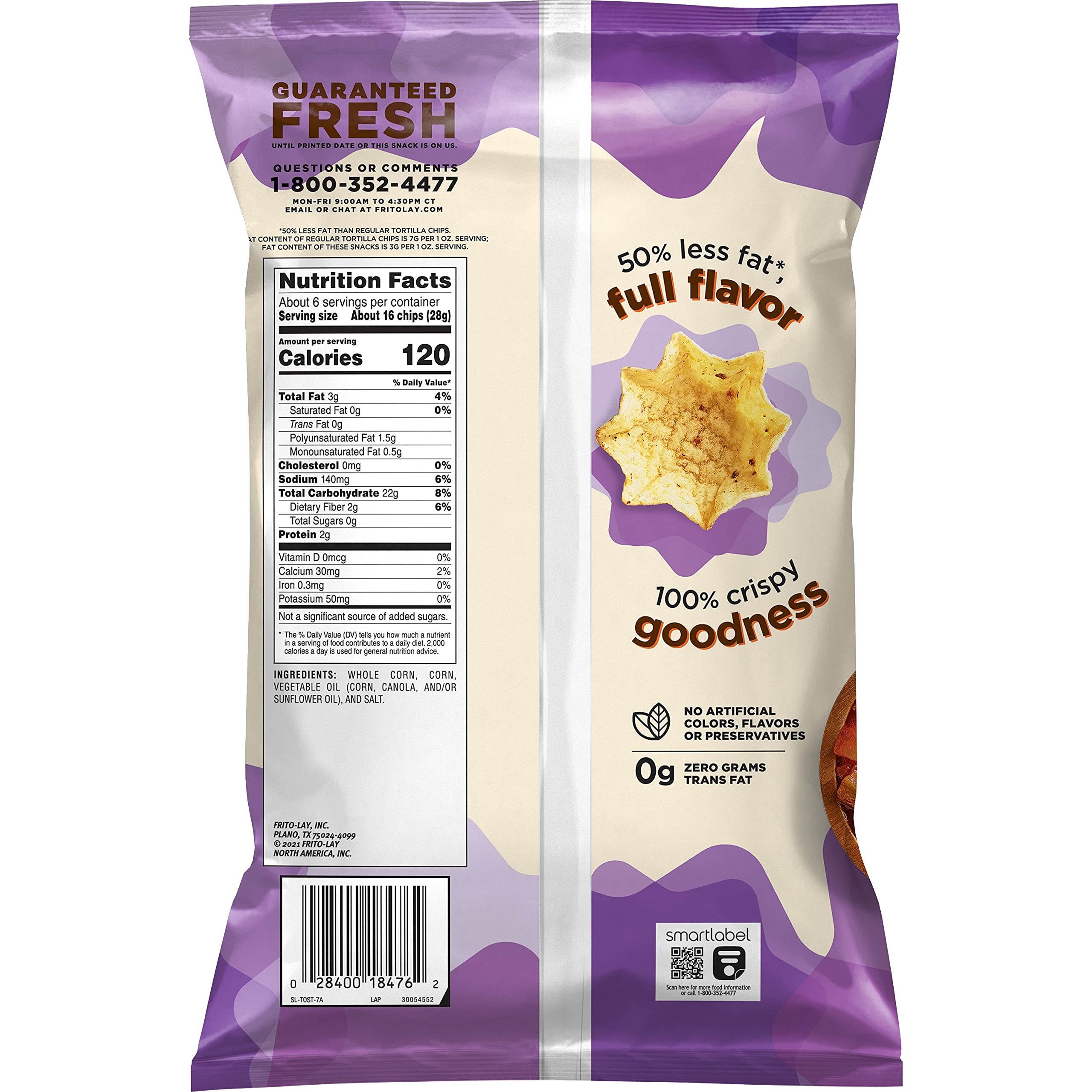 Tostitos Oven Baked Scoops! Tortilla Chips, 6.25 Oz thumbnail 2