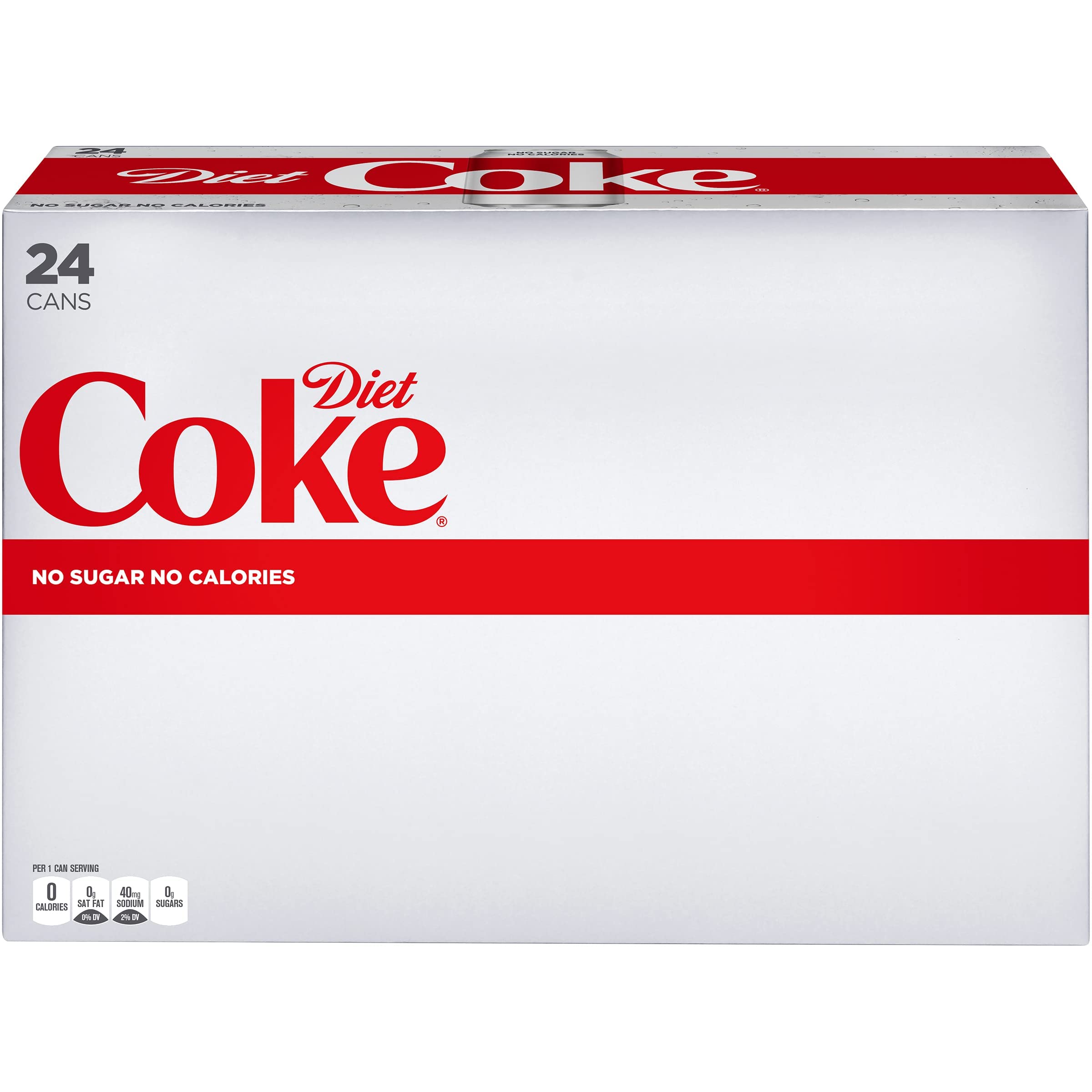 Diet Coke, 12 Fl Oz, 24 Pack (Package May Vary)