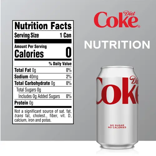 Diet Coke, 12 Fl Oz, 24 Pack (Package May Vary) thumbnail 3