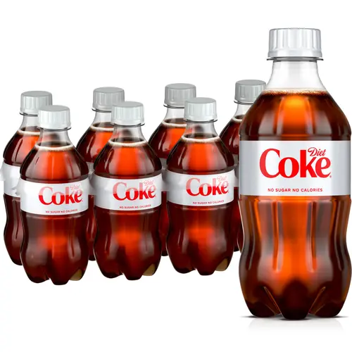 Diet Coke, 12 Fl Oz, 8 Pack (Package May Vary)