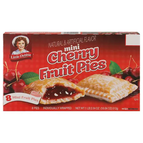Little Debbie Mini Cherry Fruit Pies 8 ct