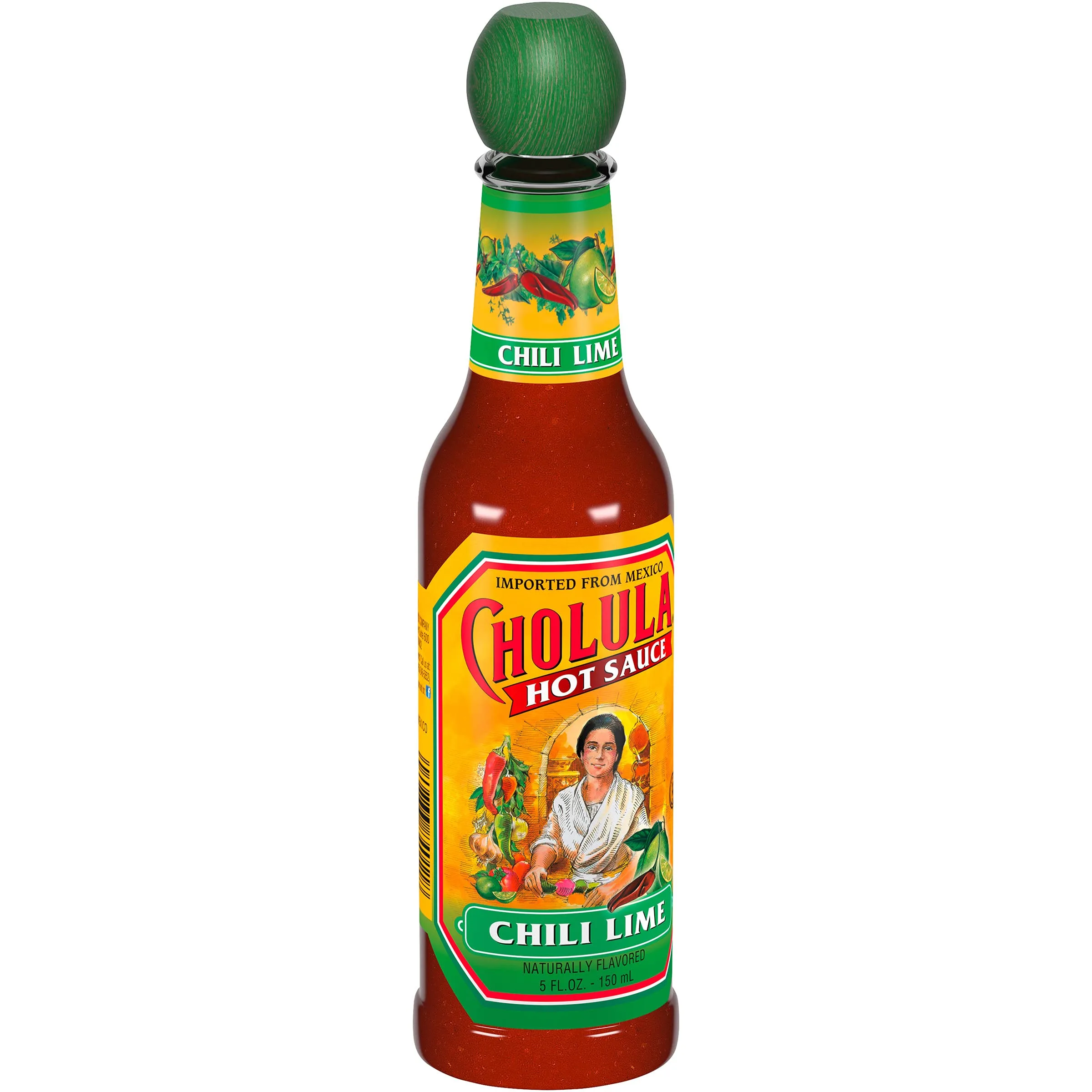Cholula Chili Lime Hot Sauce, 5 Fl Oz