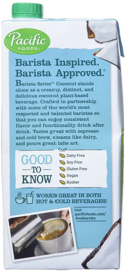 Pacific Barista Series Coconut Beverage 32 PFI04313 thumbnail 2