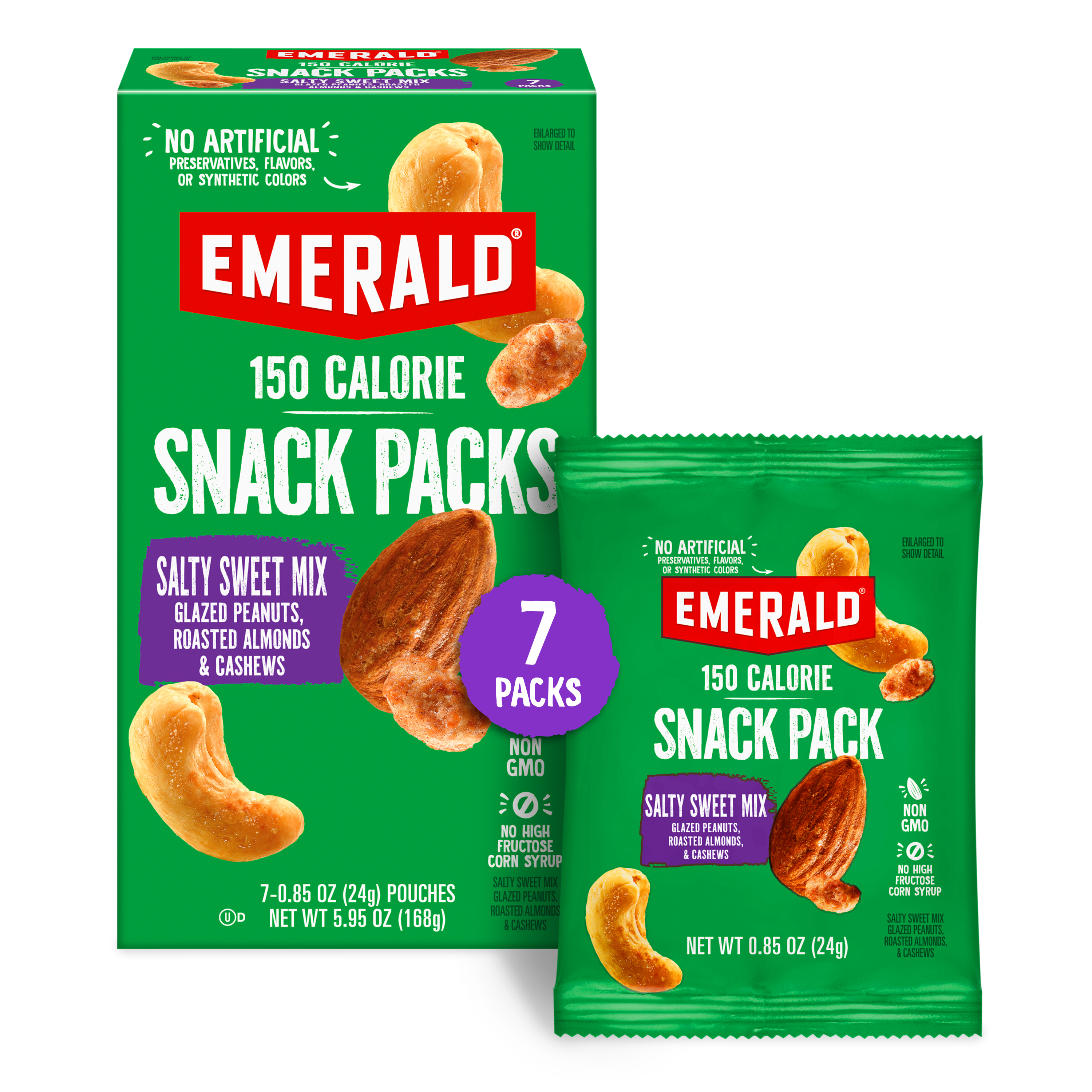 Emerald 150cal Sweet & Salty Trail Mix 7ct thumbnail 2