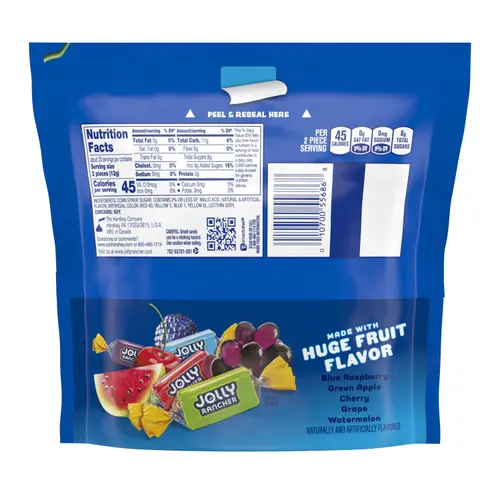 Jolly Rancher Assorted Fruit Flavored Hard Candy, Resealable Bag 14 oz thumbnail 3