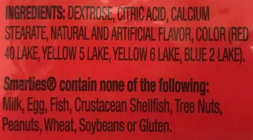 Smarties Original Candy Rolls, 1 lb Allergen Free thumbnail 2