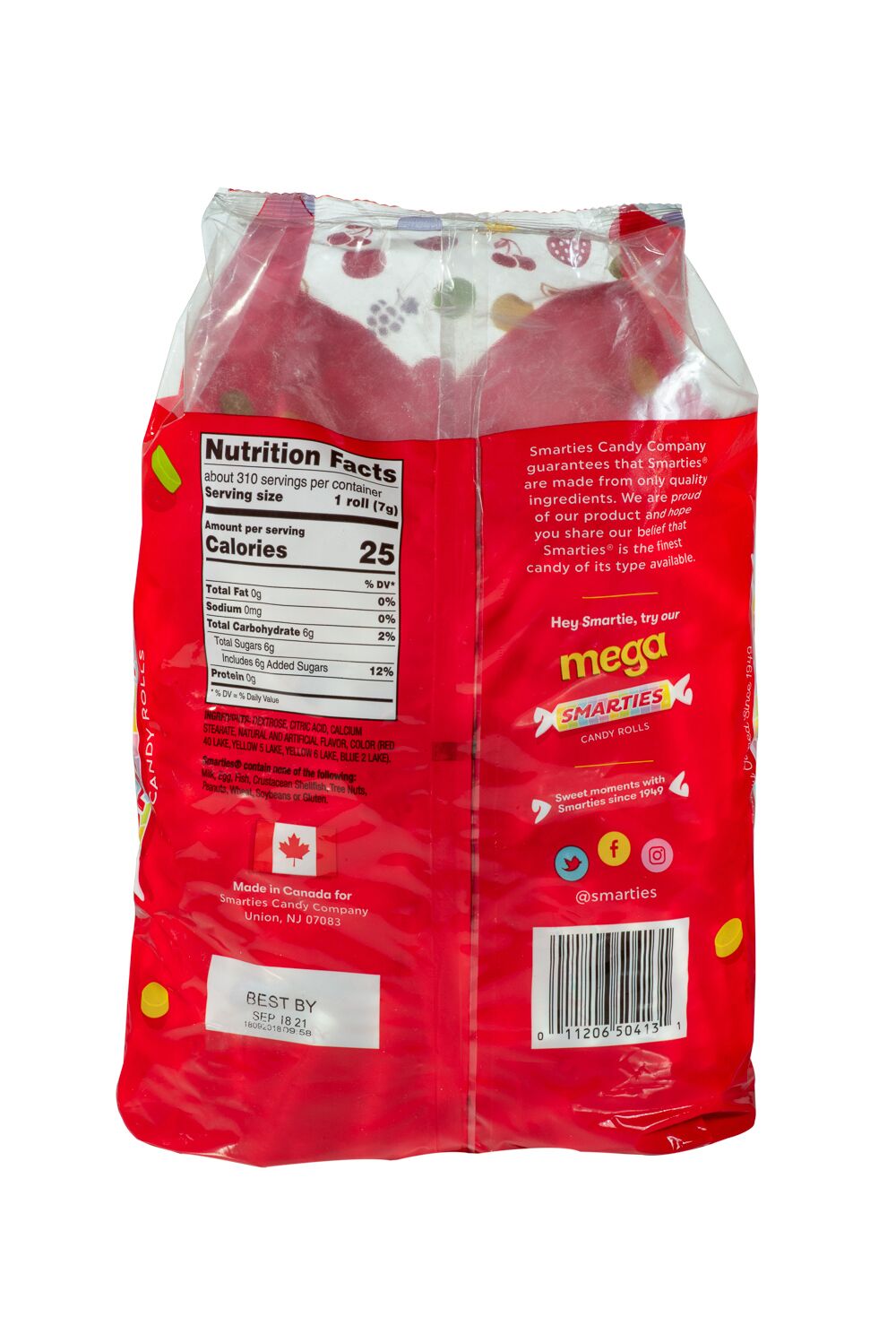 Smarties Original Candy Rolls 5, Ib thumbnail 4