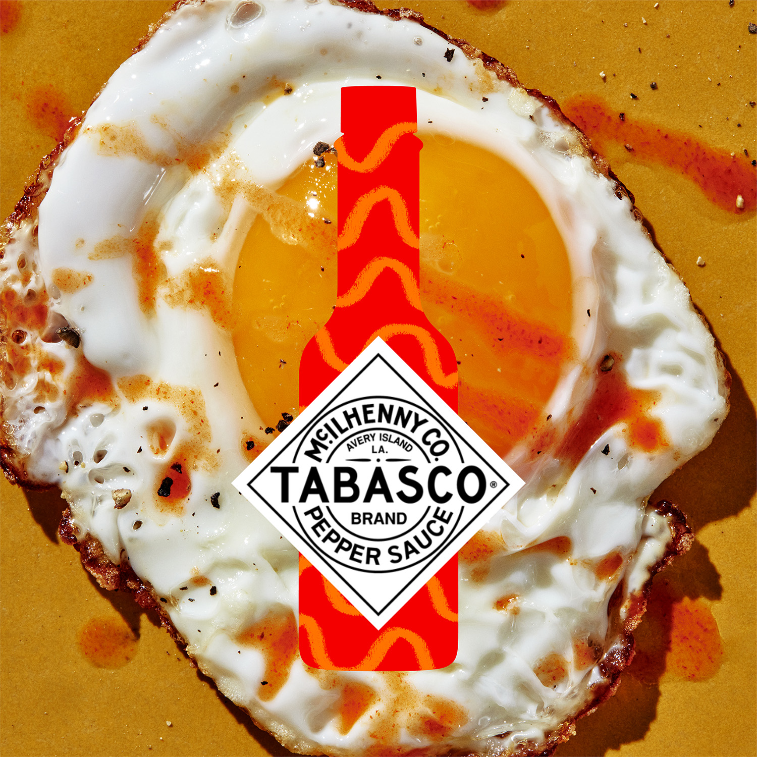 Tabasco Original Red Pepper Sauce, 12 oz, Regular Glass Hot Sauce Bottle, Gluten Free thumbnail 4