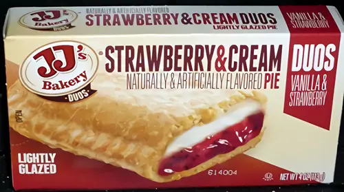 JJ's Strawberry and Cream Pie, 4 oz. JTM Foods
