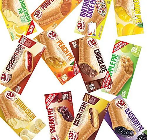 JJ's Bakery Assorted Variety Pack Snack Pies, Individual Dessert, Fresh-Baked, Perfect for Snacks, Nut-Free, Kosher Parve, 4 Oz  thumbnail 2