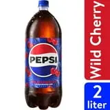 Pepsi Cola Wild Cherry Soda Pop, 2 Liter Bottle