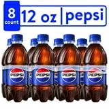 Pepsi, Original Cola Soda Pop, 12 fl oz Bottles, 8 Pack