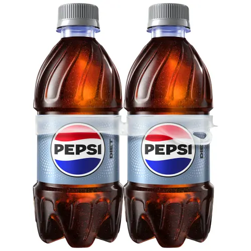 Diet Pepsi Cola Soda Pop, 12 fl oz, 8 Pack Bottles thumbnail 2