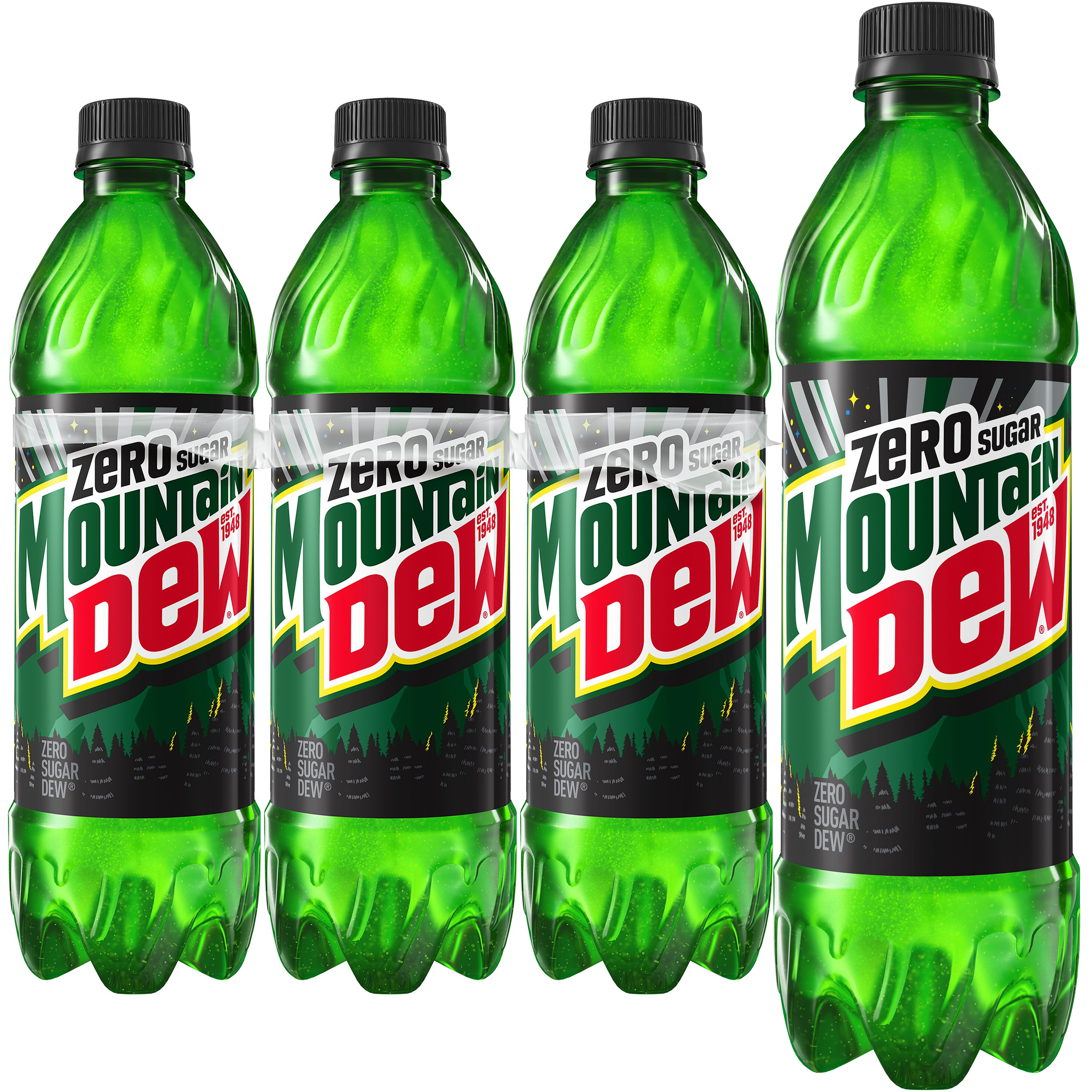 Mountain Dew Zero Sugar Citrus Soda Pop, 16.9 fl oz, 6 Pack Bottles thumbnail 2