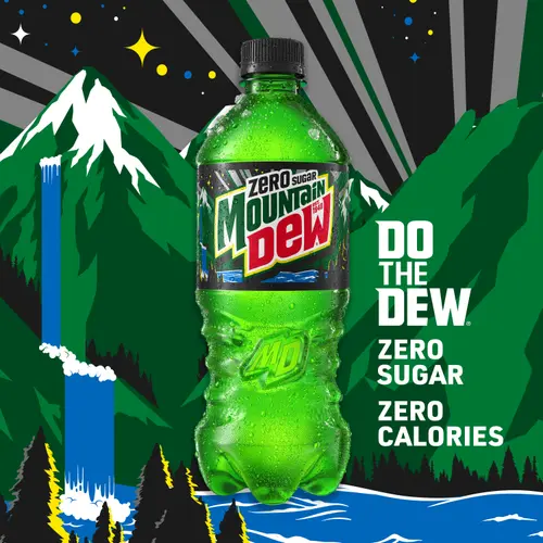Mountain Dew Zero Sugar Citrus Soda Pop, 16.9 fl oz, 6 Pack Bottles thumbnail 4