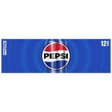 Pepsi Cola Soda Pop, 12 fl oz, 12 Pack Cans thumbnail 2
