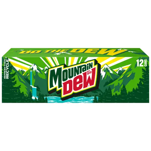 Mountain Dew Original Soda, 12 fl oz, 12 Count thumbnail 2