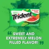 Trident Sugar Free Gum, Watermelon, 3 Packs of 14 Pieces (42 Total Pieces) thumbnail 4
