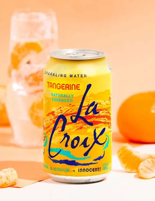 (3 pack) LaCroix Tangerine Sparkling Water, 12 Fl. Oz., 8 Count thumbnail 4