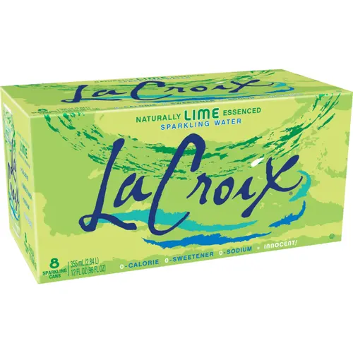 LaCroix Lime Sparkling Water - 8pk/12 fl oz Cans, 8 / Pack (Quantity) thumbnail 4