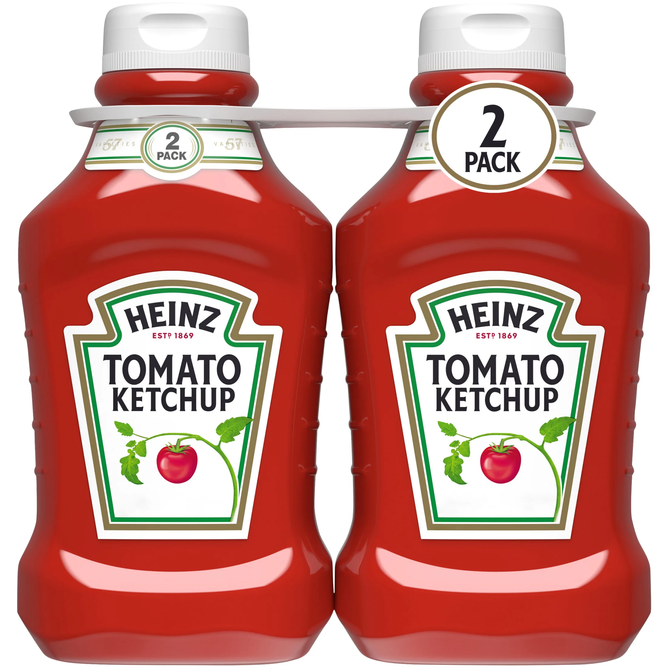 Heinz Tomato Ketchup, 2 ct Pack, 50.5 oz Bottles