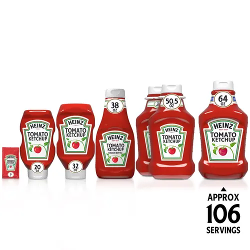 Heinz Tomato Ketchup Value Size, 64 oz Bottle thumbnail 2