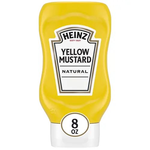 Heinz Yellow Mustard, 8 oz Bottle
