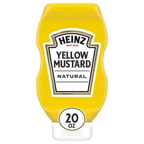 Heinz Yellow Mustard, 20 oz Bottle