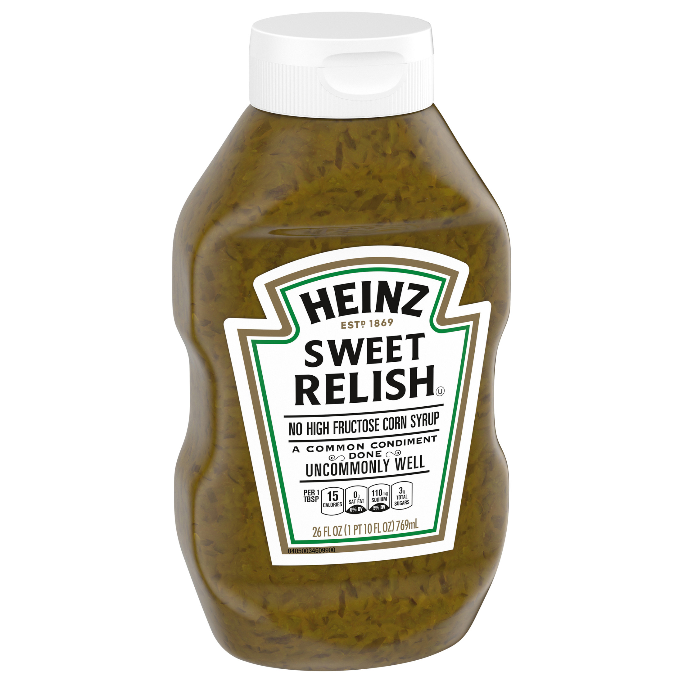 Heinz Sweet Relish, 26 fl oz Bottle thumbnail 3