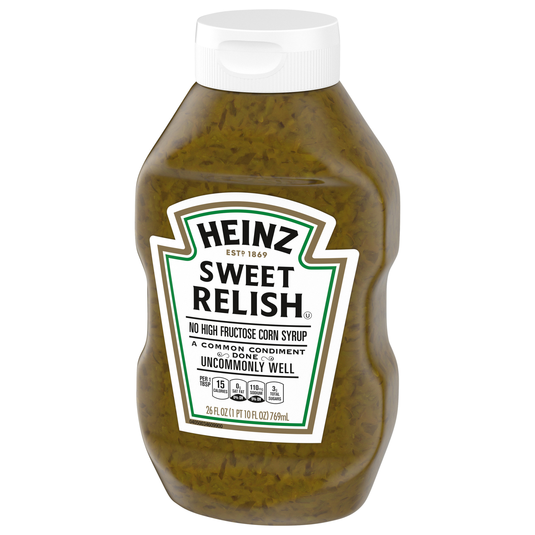 Heinz Sweet Relish, 26 fl oz Bottle thumbnail 4