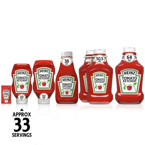 Heinz Tomato Ketchup, 20 oz Bottle thumbnail 2