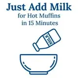(12 pack) Martha White Lemon Poppy Seed Muffin Mix, 7.6 oz Bag thumbnail 4