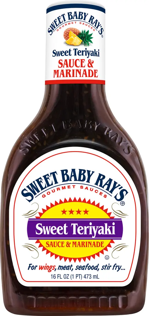 Sweet Baby Ray's Sweet Teriyaki Sauce & Marinade 16 fl oz thumbnail 2