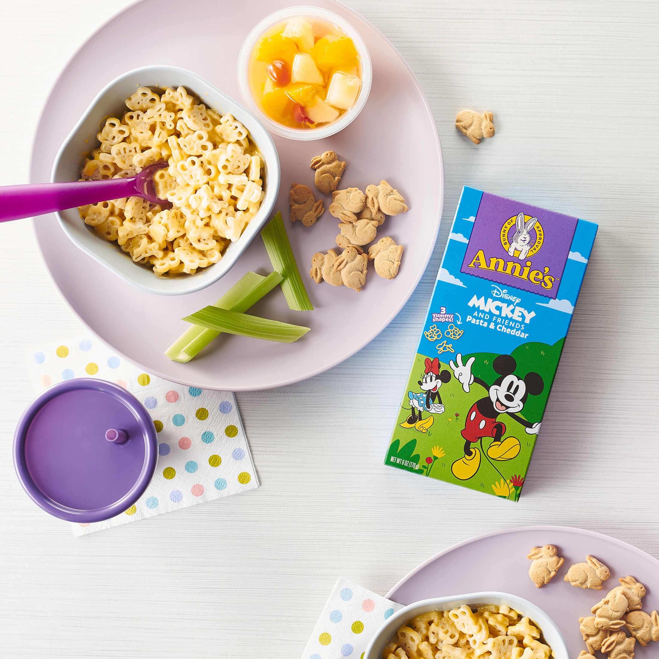 Annie's Disney Mickey & Friends, Macaroni and Cheese Dinner, Pasta & Cheddar, 6 oz. thumbnail 2
