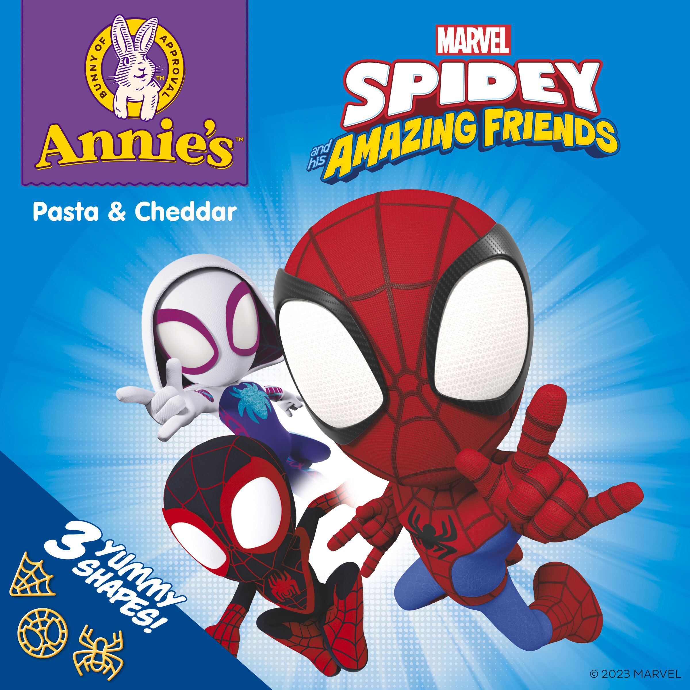 Annie's Marvel Spidey and His Amazing Friends Macaroni and Cheese, Pasta and Cheddar, 6 oz thumbnail 2