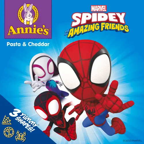 Annie's Marvel Spidey and His Amazing Friends Macaroni and Cheese, Pasta and Cheddar, 6 oz thumbnail 2